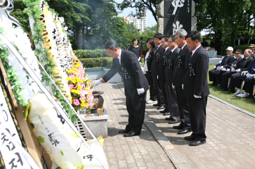 제57회 현충일 추념식 참석