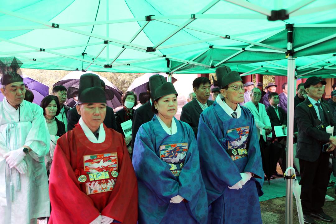 '동명서원 춘기 제향 봉행' 게시글의 사진(1) '2026-05-03 동명서원 춘기 제향 봉행(동명서원) (1).jpg'