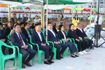 양양국화축제 국화분재 시상식