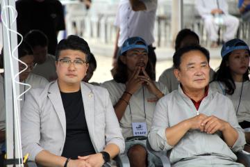 양양하조대 마을 공동 페스티벌 개회식
