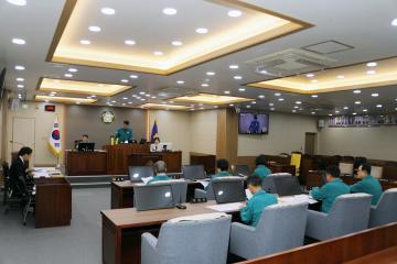 제289회 양양군의회 임시회 제1차 본회의