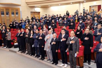 (사)대한노인회 양양군지회 정기총회